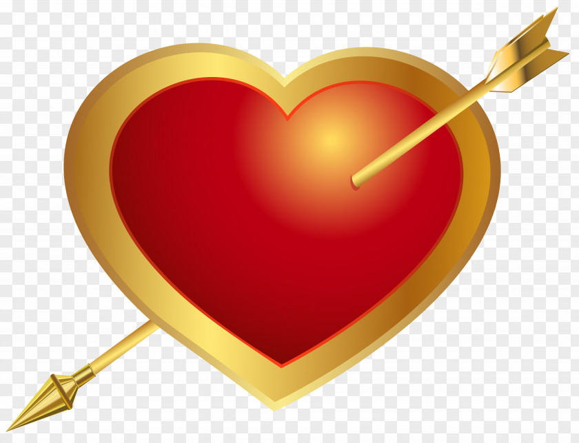 Heart With Arrow Clip Art Image Hearts And Arrows PNG