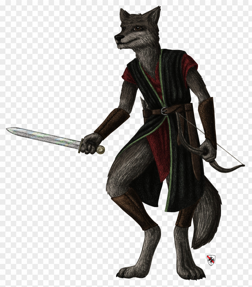 Medival Knight Footman Legendary Creature Art Weasels Weapon PNG