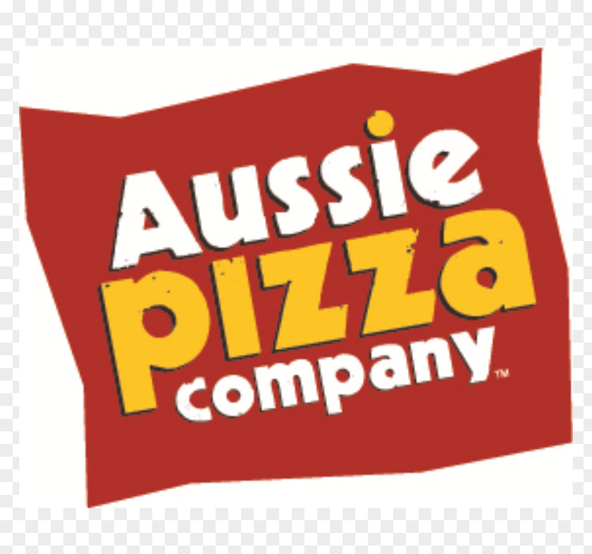 Pizza Logo Brand Aussie Font PNG