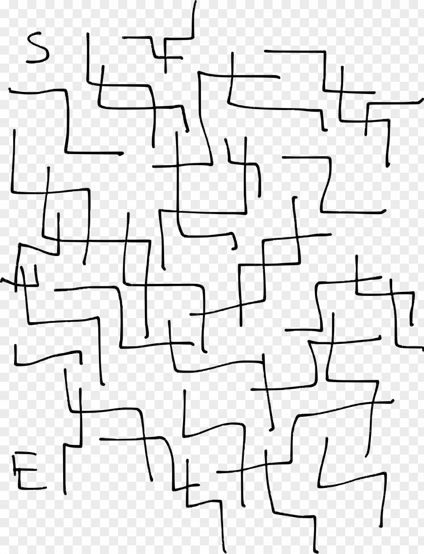 Maze Drawing Clip Art PNG