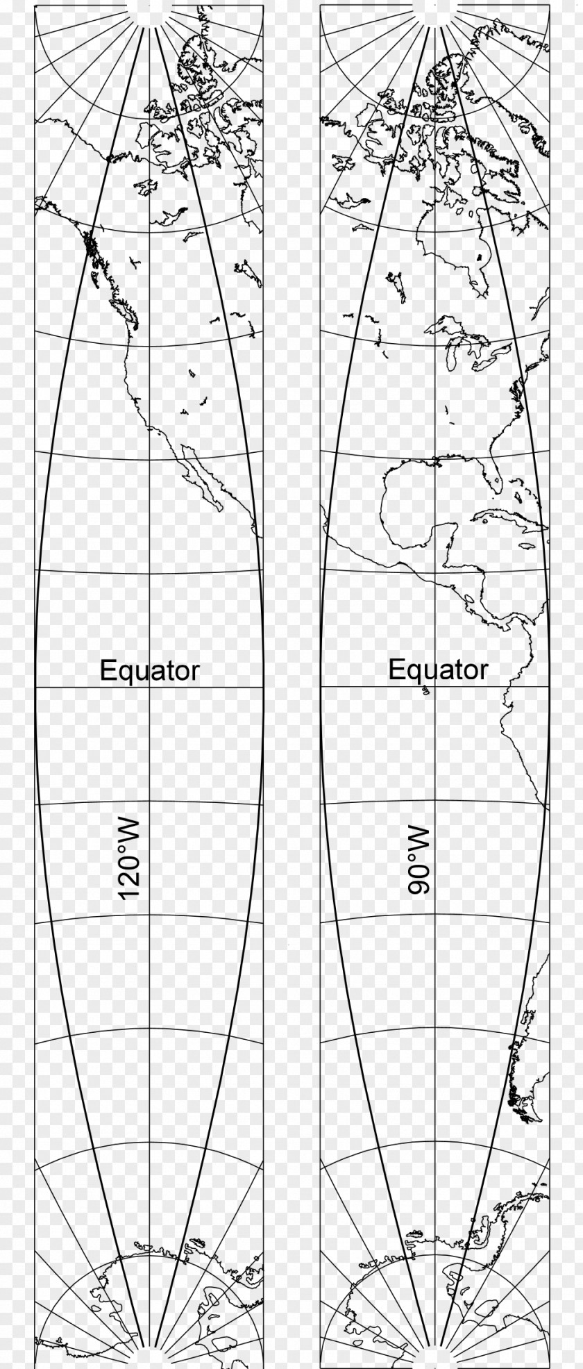 Mercator Projection Drawing Line Art Point Angle PNG