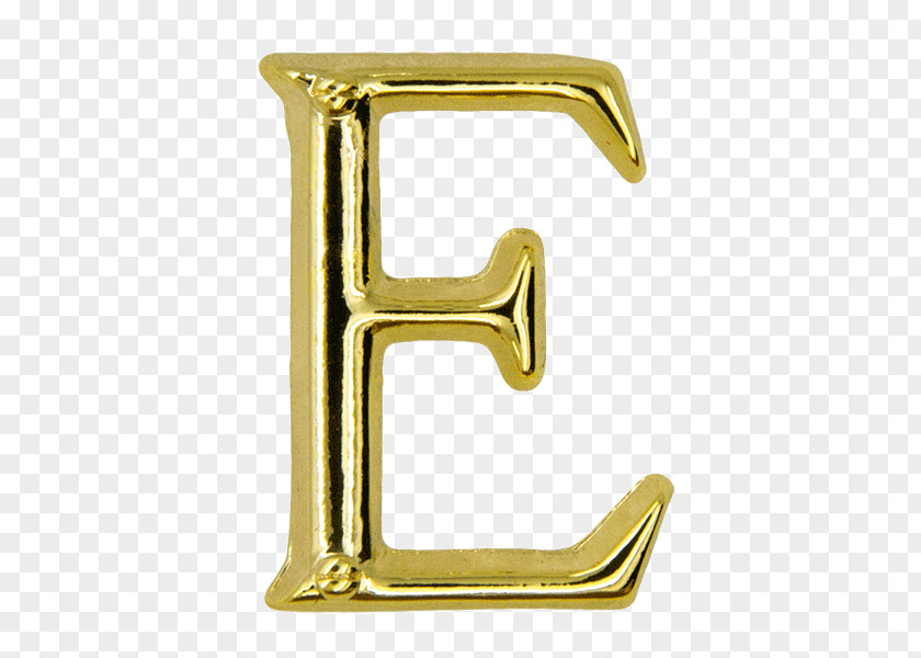 Special Offer Gold Paper Brass Pin Letter Font PNG