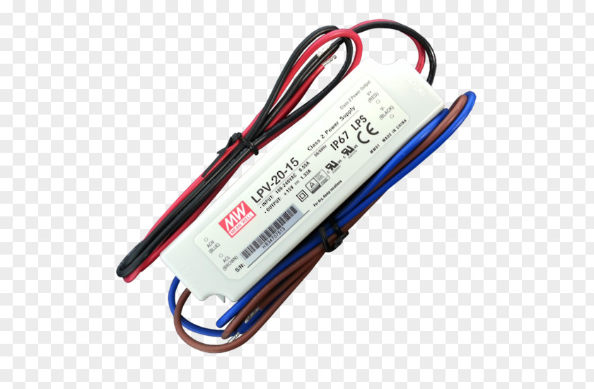 Power Converters Supply Unit Battery Charger Switched-mode MEAN WELL Enterprises Co., Ltd. PNG