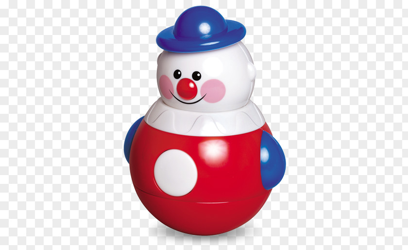 Toy Roly-poly Clown Rattle Child PNG