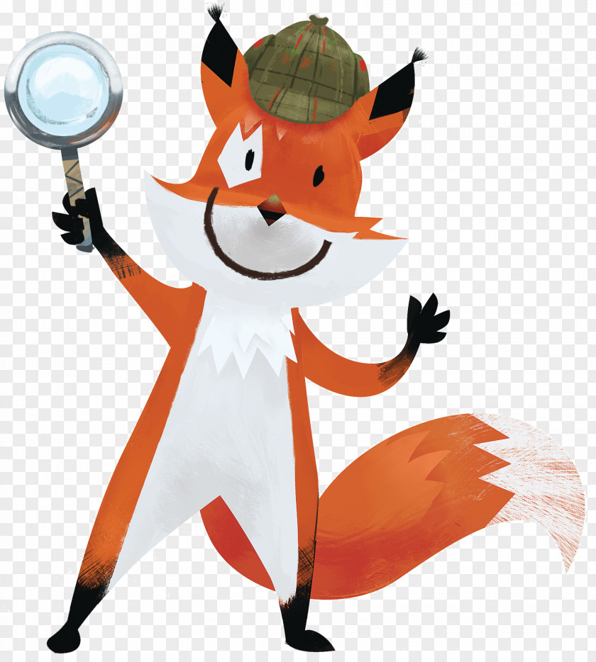 Camp Chi Red Fox Mascot Character Clip Art PNG