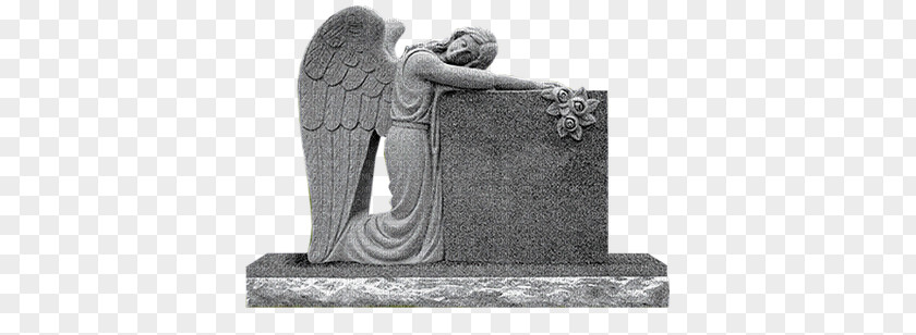 Cemetery Headstone Angel Of Grief Memorial Monument PNG