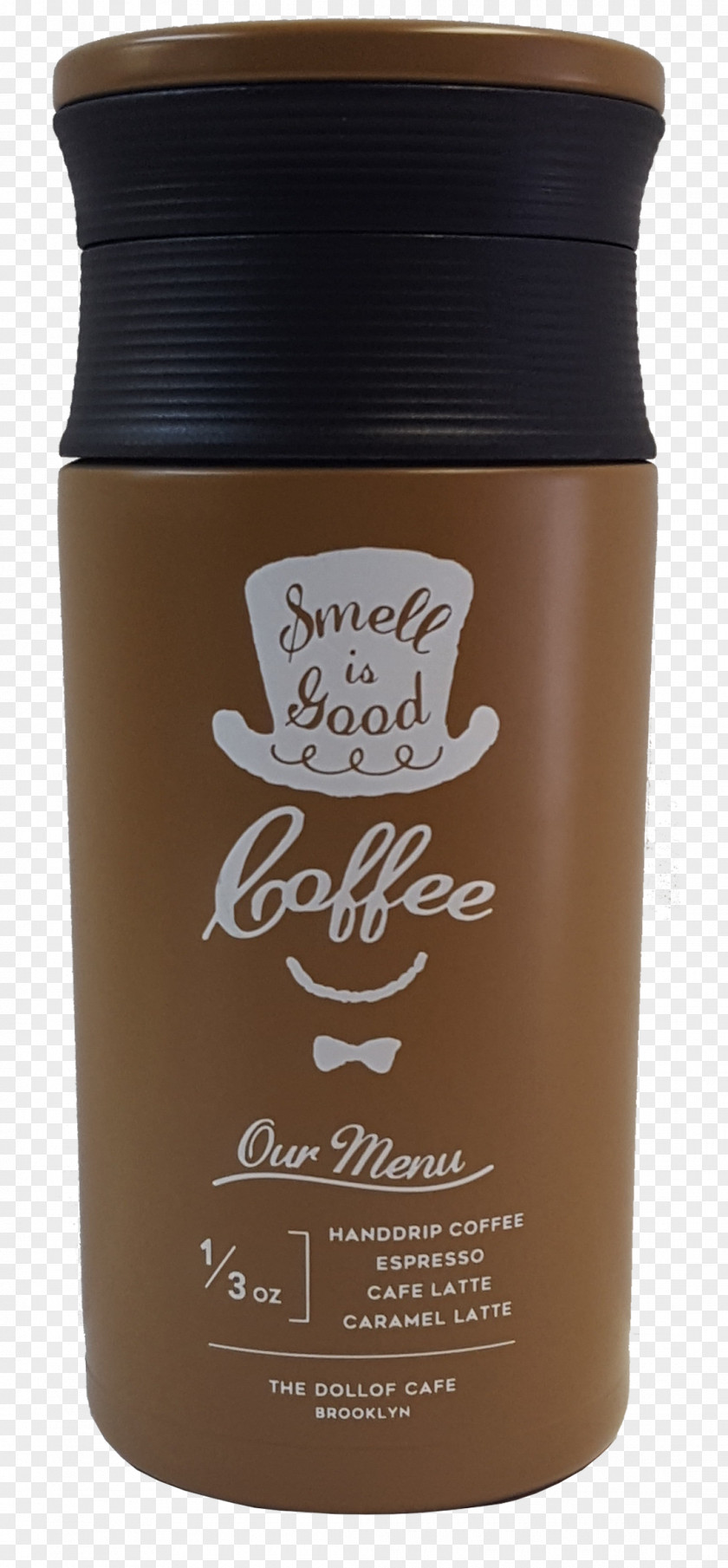 Good Smell Cafe Milk Coffee Bottle Stainless Steel PNG