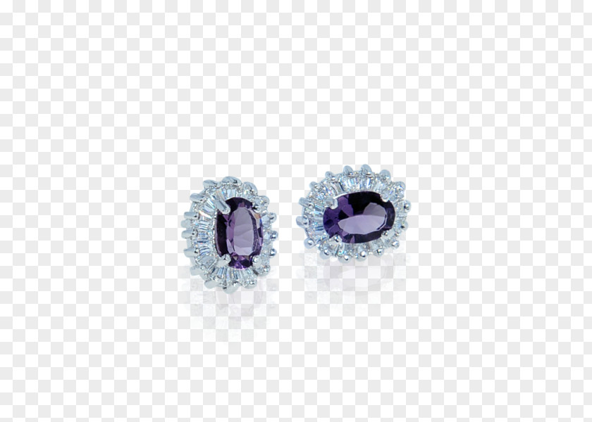 Jewellery Amethyst Earring Body Diamond PNG