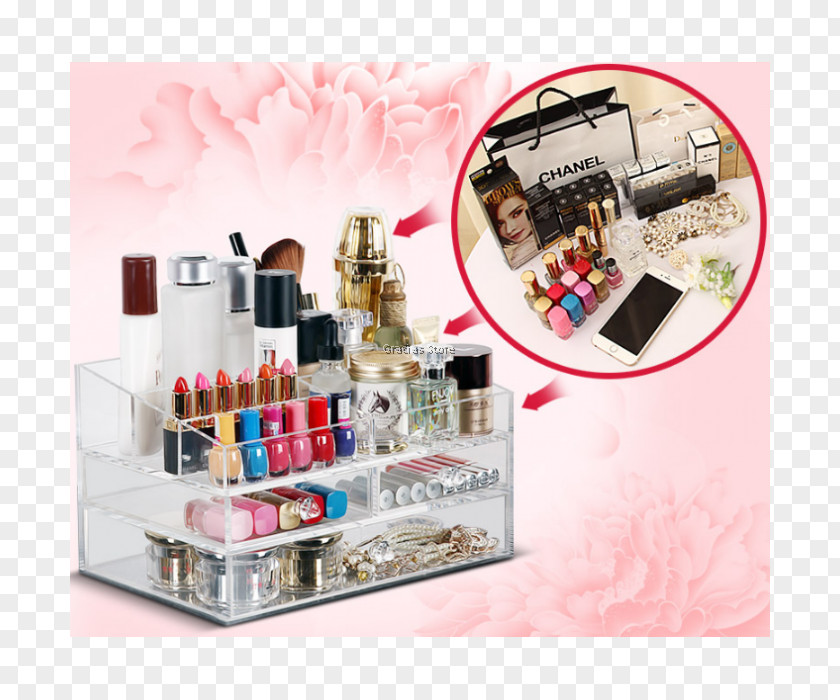 Sweet Shops Display Rack Cosmetics Plastic Clear Box Poly PNG