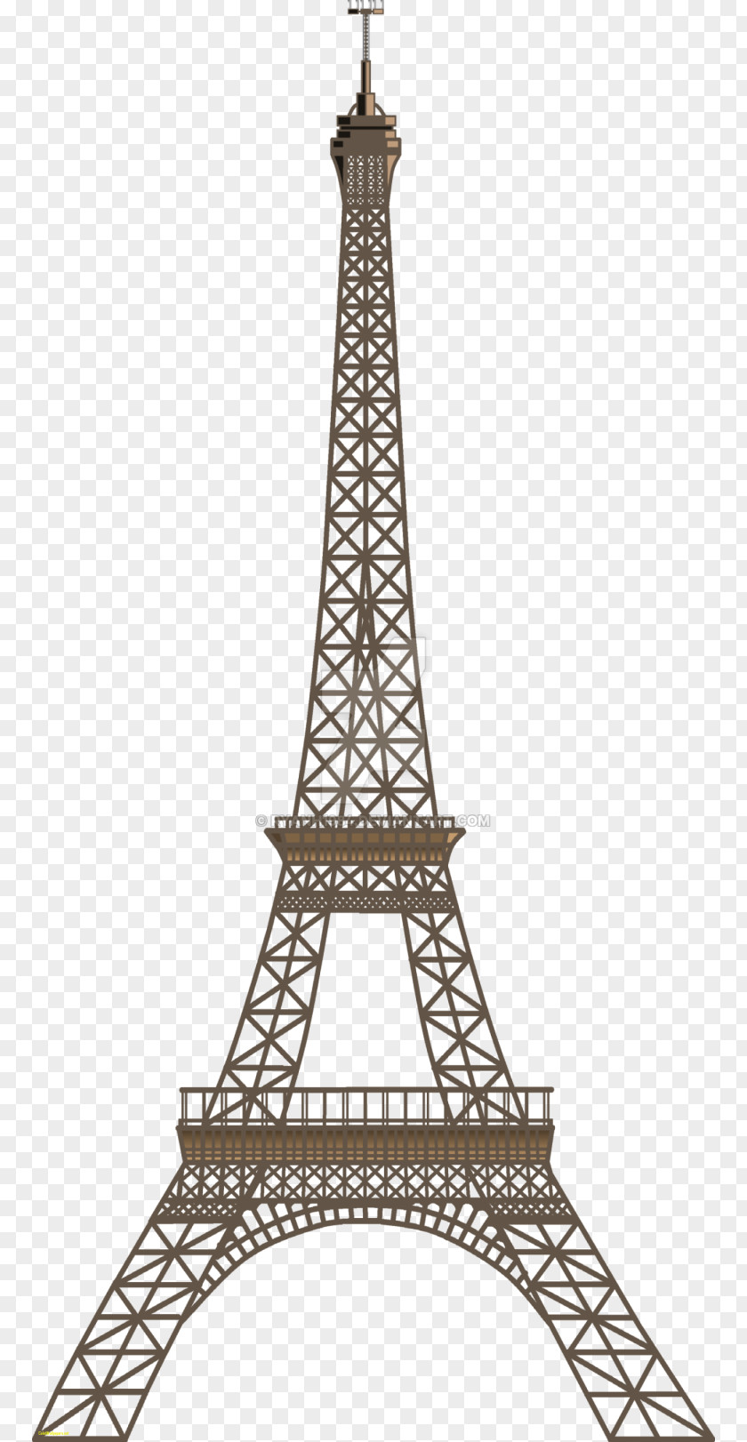 Tower In Paris Eiffel Champ De Mars Clip Art PNG