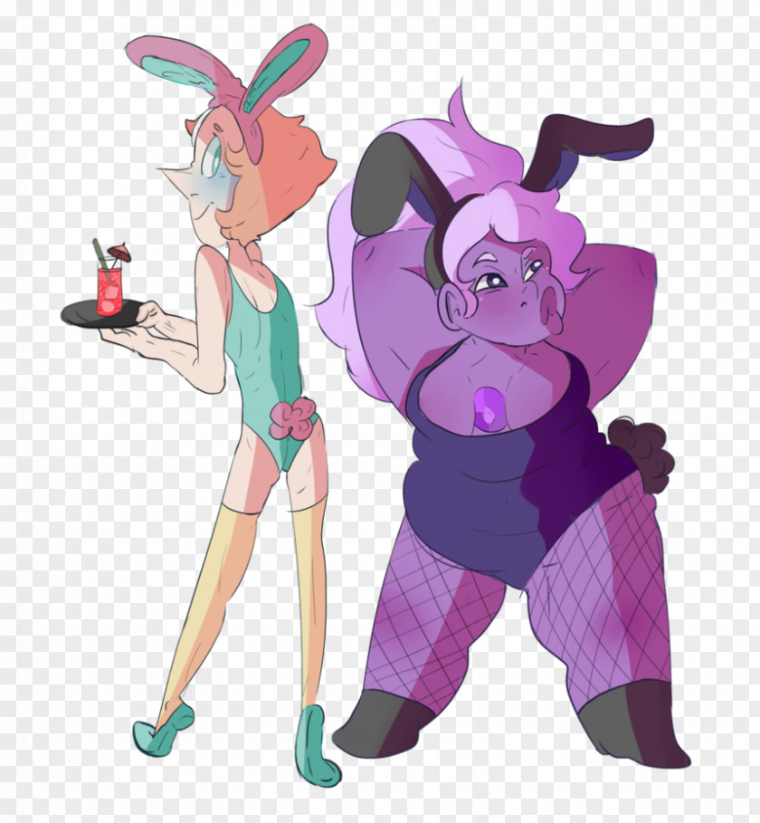 Bunny Amethyst Rabbit Suit Lapis Lazuli PNG