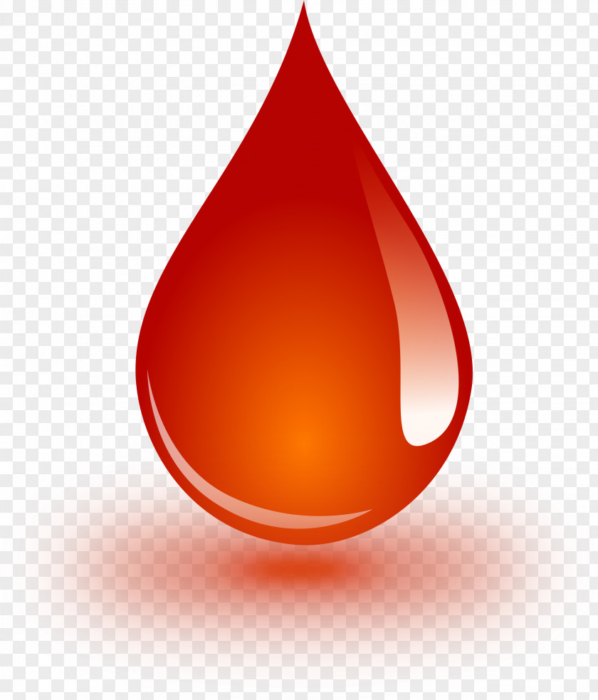 Cone Water Blood Drop PNG
