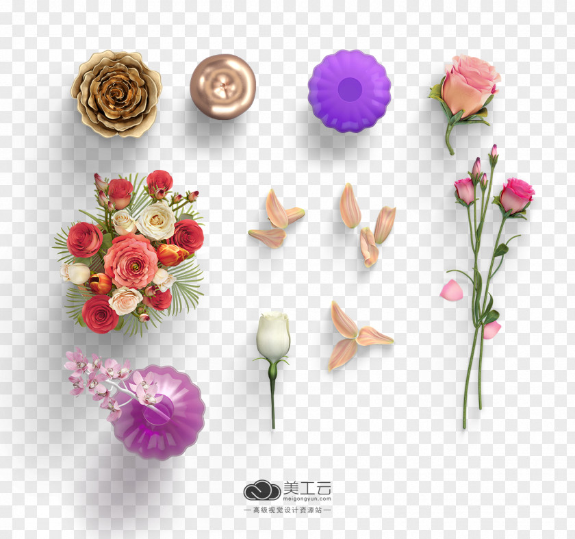 Flowers And Models Download Computer File PNG