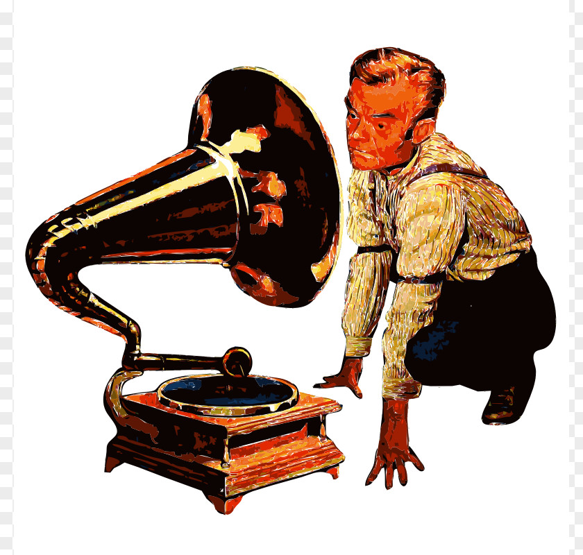 Pictures Of Listening Phonograph Record Clip Art PNG
