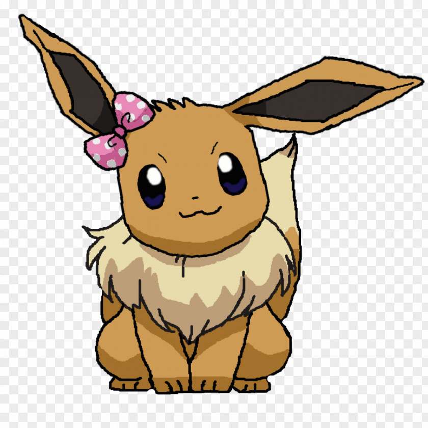 Pikachu Eevee Pokémon Clip Art PNG