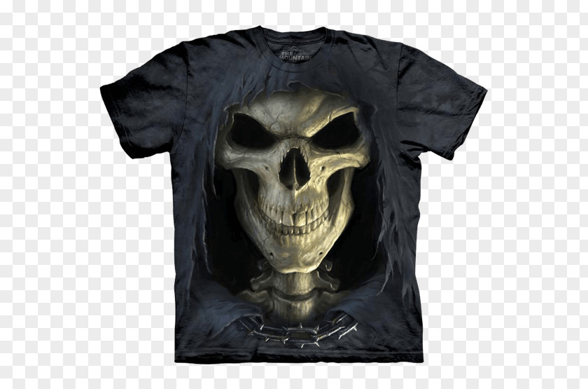 T-shirt Long-sleeved Death Top PNG