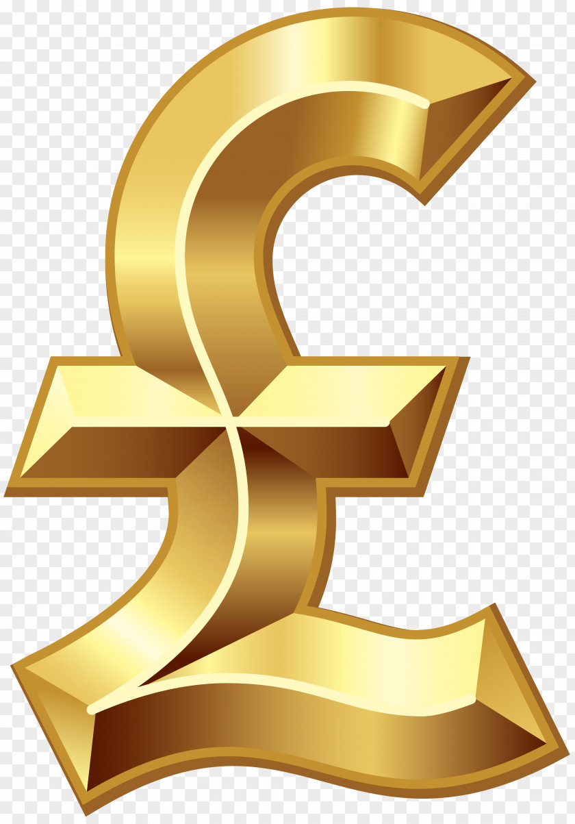 British Pound Sign Clip Art Sterling Dollar Currency Symbol PNG