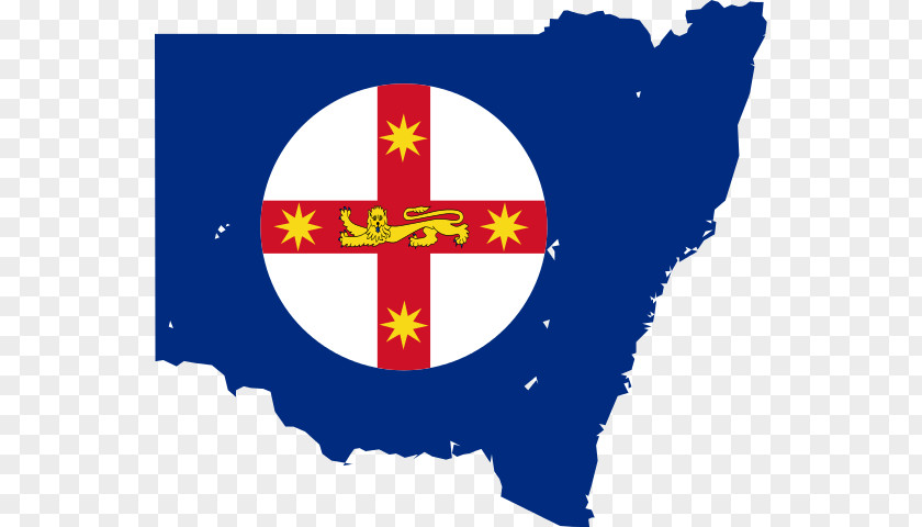 Flag Of New South Wales Australia Coat Arms PNG