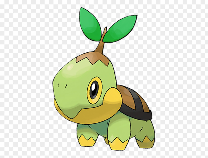 Pokémon Diamond And Pearl Platinum Turtwig Treecko PNG