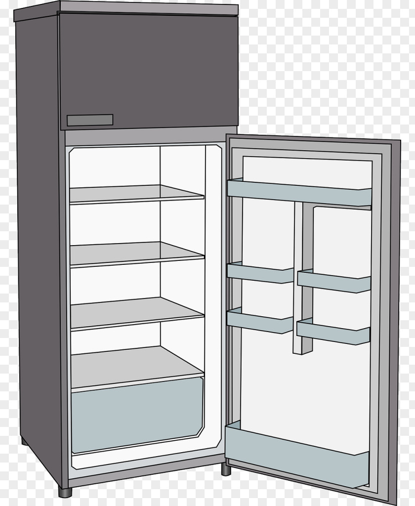 Refrigerator Cartoon Drawing Clip Art PNG