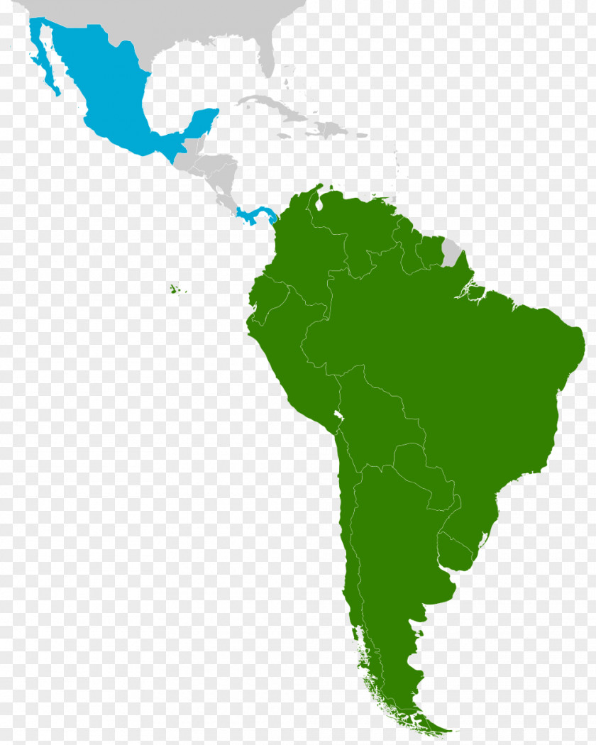 United States Latin America Central Caribbean South PNG