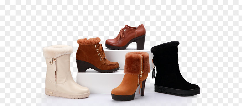Autumn And Winter Shoes Shoe Designer Snow Boot PNG