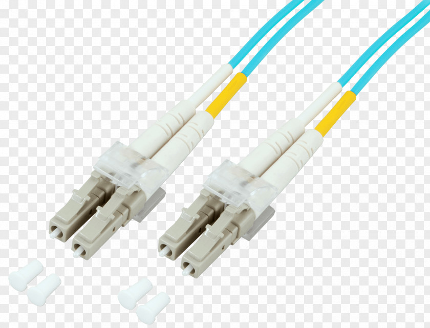 Jumper Cable Electrical Connector Optical Fiber Multi-mode Glass PNG