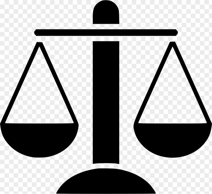 Lawyer Measuring Scales Symbol PNG
