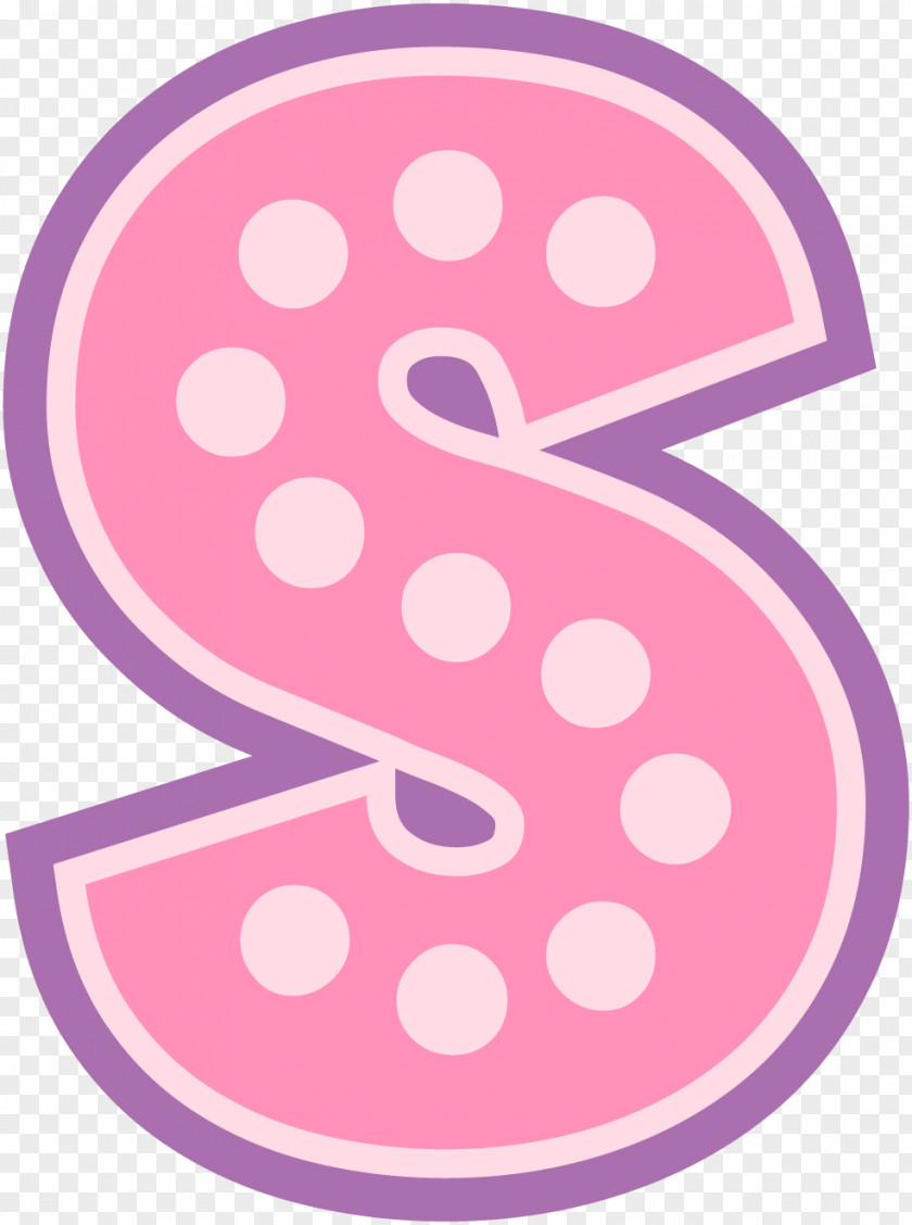 Party Light Pink M Number RTV Clip Art PNG
