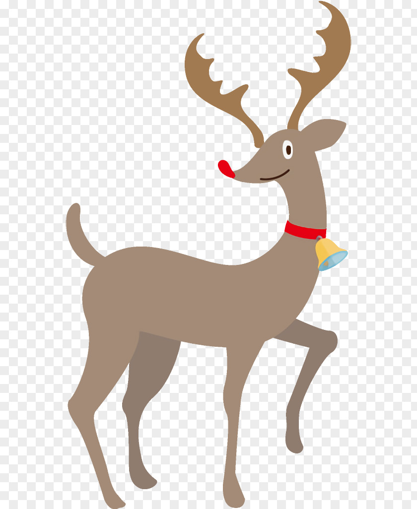 Roe Deer Fawn Reindeer Christmas PNG