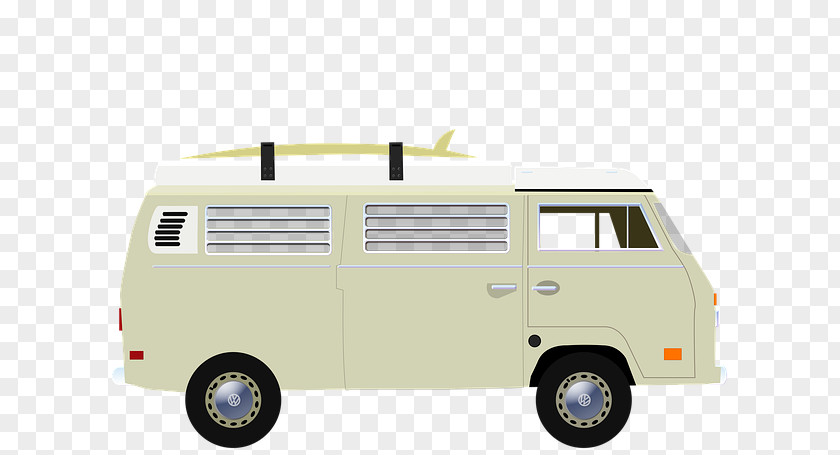 Surf Kombi Caravan Compact Van Campervans PNG