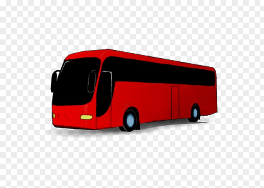 Airport Bus Public Transport Cartoon PNG