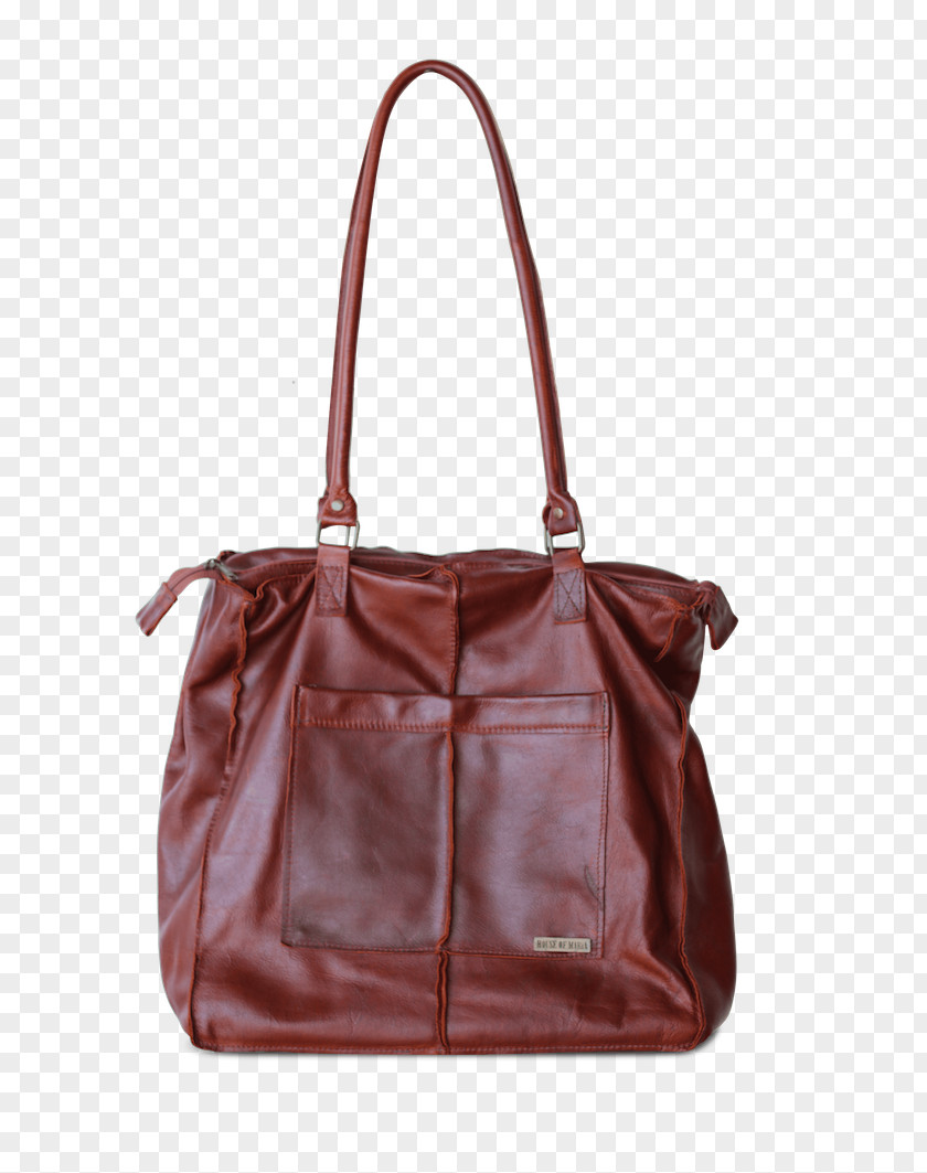 Bag Tote Diaper Bags Leather Brown PNG