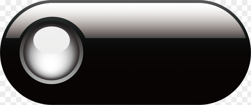 Black Pretty Button Material Technology Circle Computer Hardware PNG