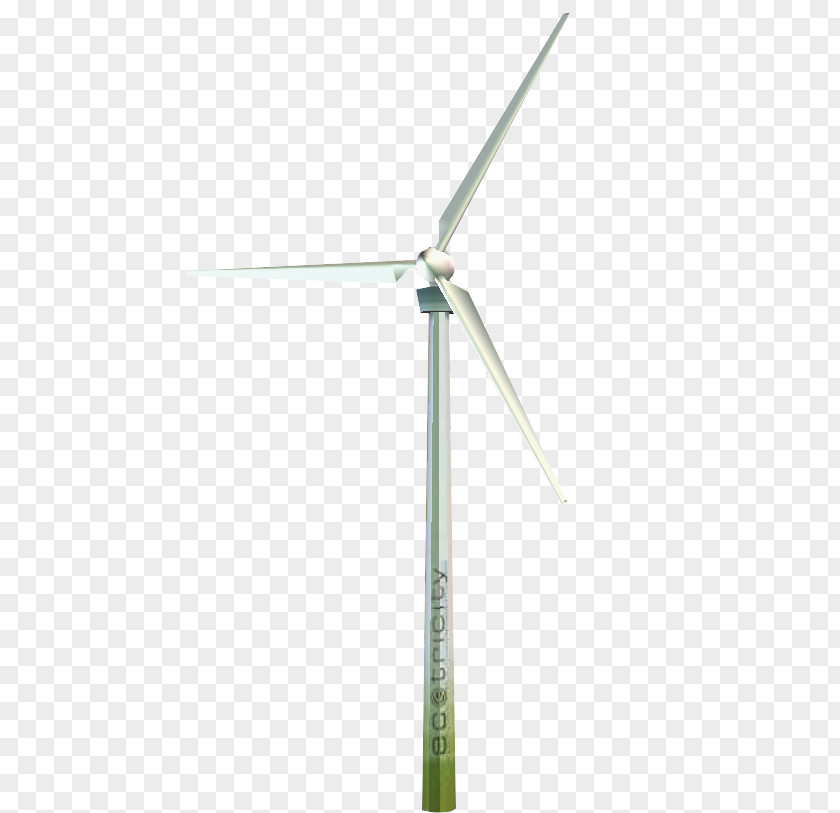 Energy Wind Turbine PNG