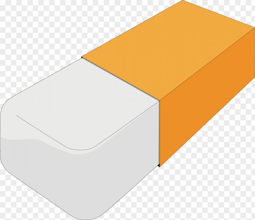 Hand-painted Packaging Eraser Elements Angle PNG