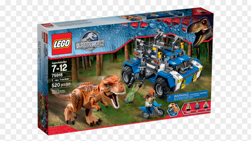 Lego Jurassic World Racers Tyrannosaurus LEGO 75918 T. Rex Tracker PNG