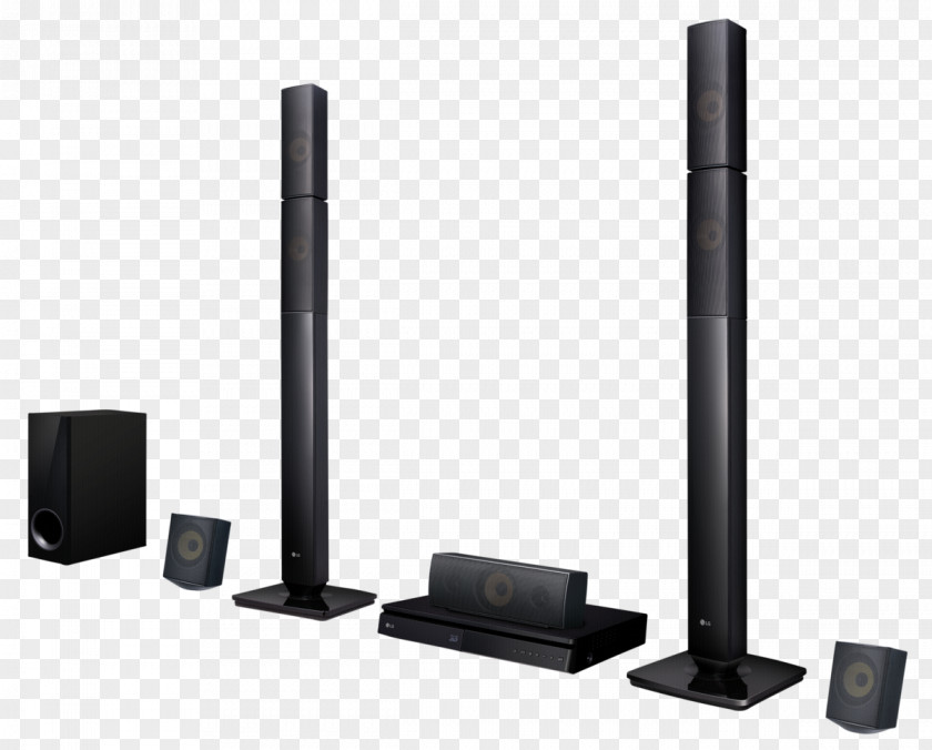 Lg Blu-ray Disc Home Theater Systems 5.1 3D Cinema System LG Electronics LHB645N Surround Sound LHB645 PNG