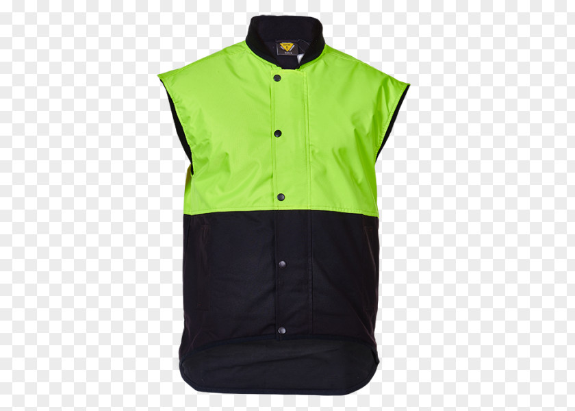 Sleeveless Vest Gilets Green Jacket Sleeve PNG