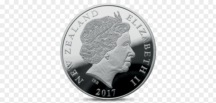 Australian Dollar Silver Coin Aurora Niue PNG