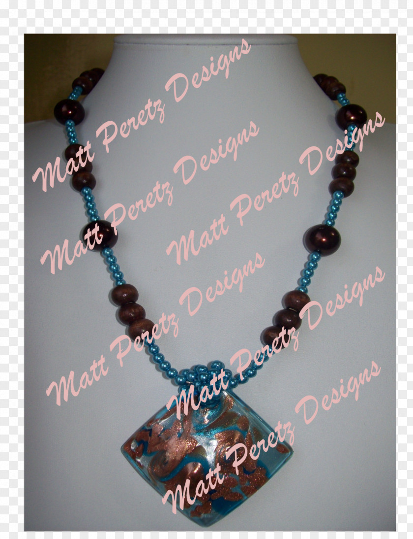 Fashion Jewelry Turquoise Necklace Bead Mother's Day PNG