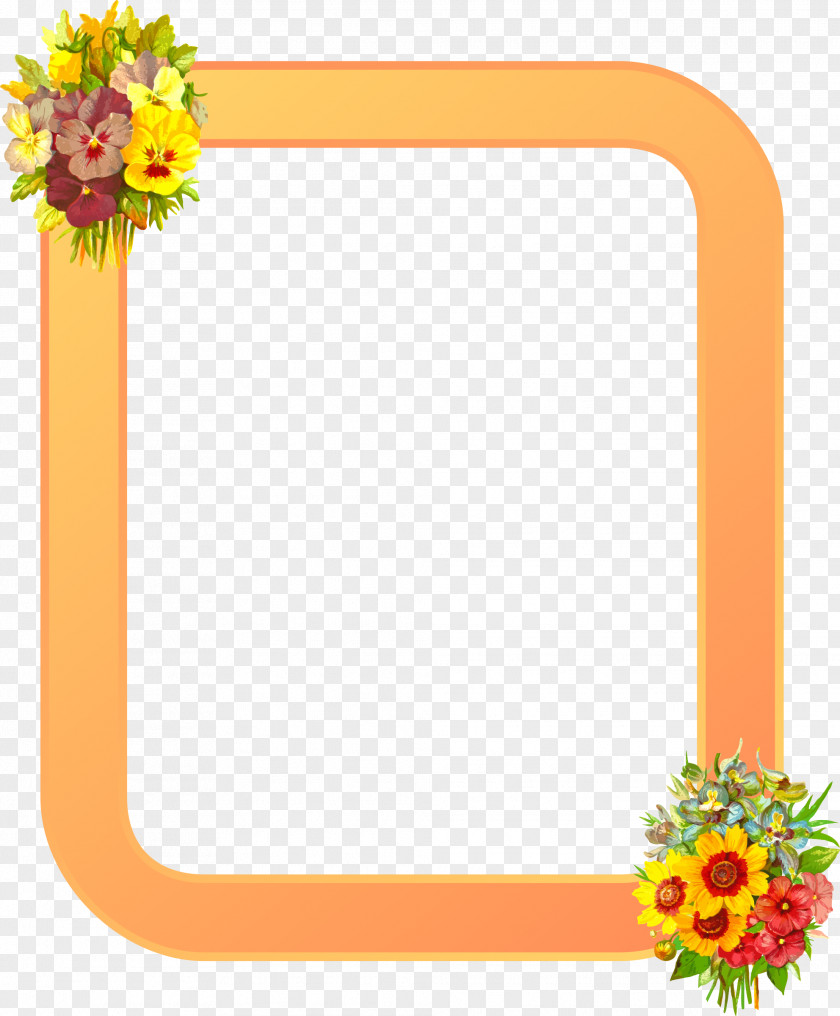 Flower Picture Frames Macintosh Image PNG
