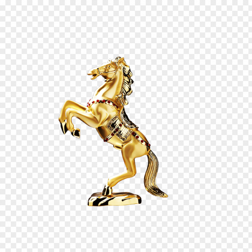 Gold Horse Download PNG