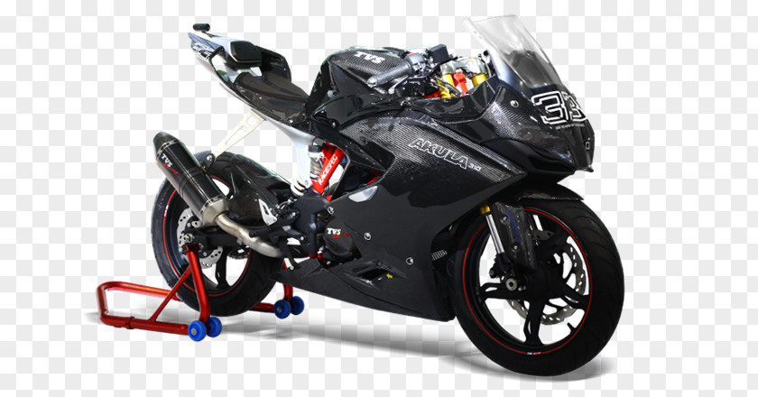 Motorcycle TVS Apache RR 310 Motor Company Fairing PNG