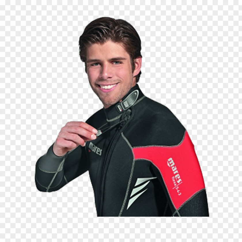 Wetsuit Man Mares Diving Suit Underwater Dry PNG