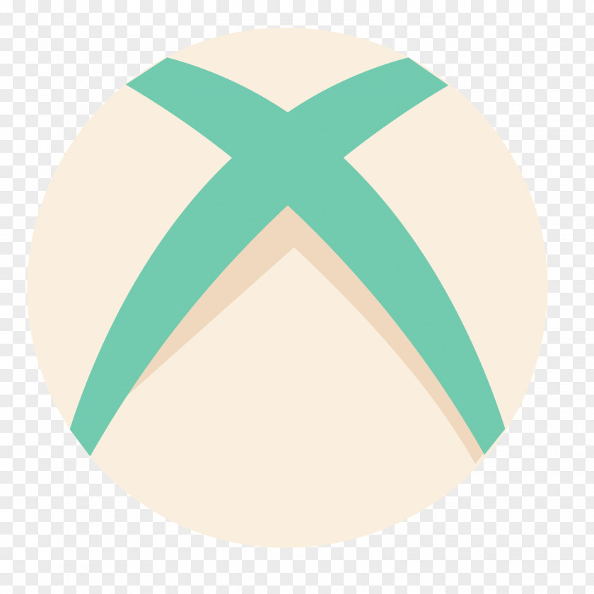 Xbox Turquoise Teal Circle PNG