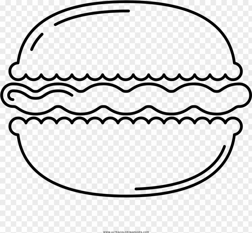 Blackandwhite Oval Mouth Cartoon PNG