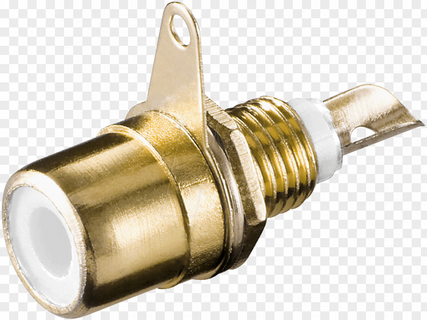 Mikrofon Gold RCA Connector Buchse Template IEC 60320 Europlug PNG