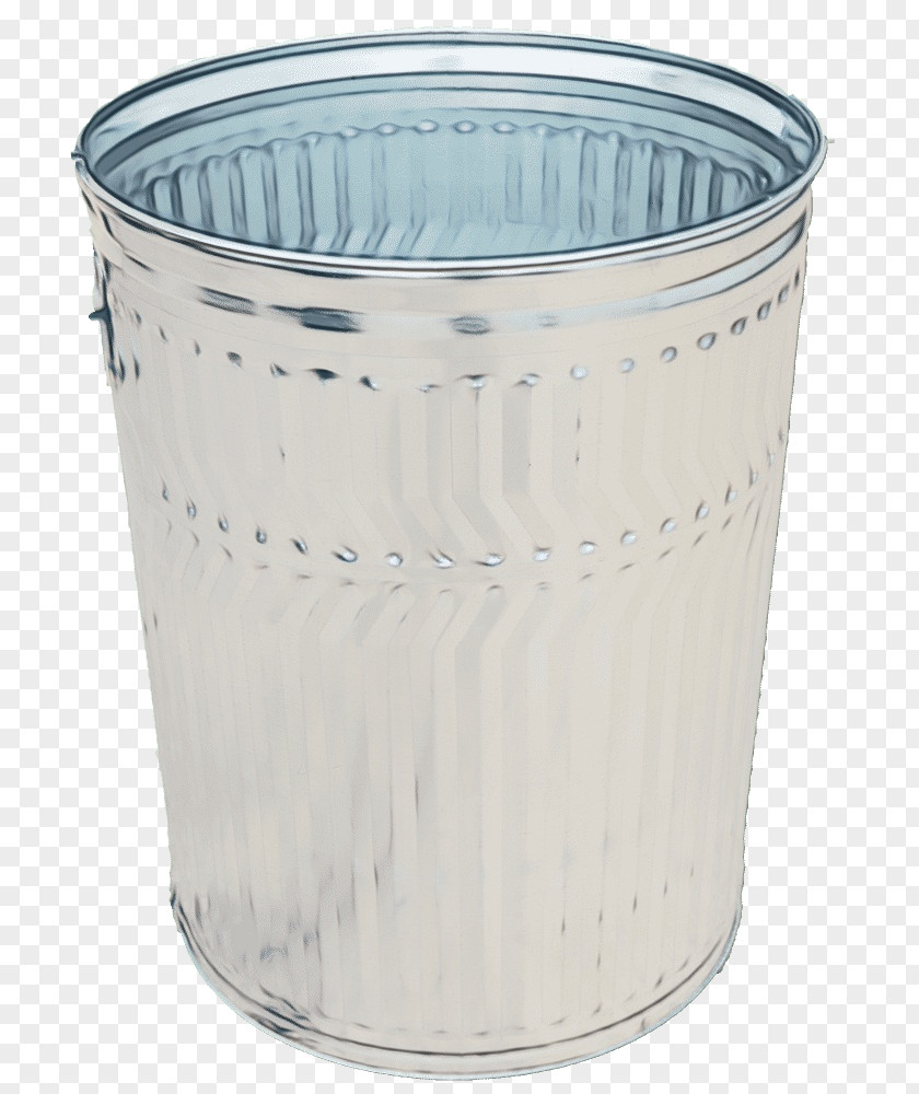 Bucket Glass Cylinder Waste Container Basket Laundry Plastic PNG