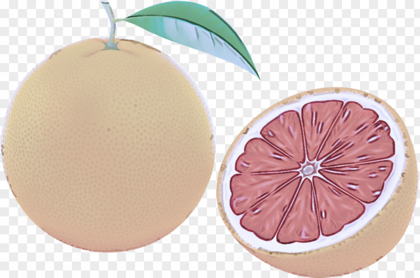 Food Citrus Pink Grapefruit Leaf Plant Fruit PNG